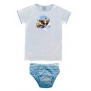 Set  T-shirt  + slip bimbo Orsetto