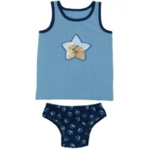 Set canotta + slip bimbo Lovely Teddy