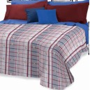 Copriletto in drill Hawaii