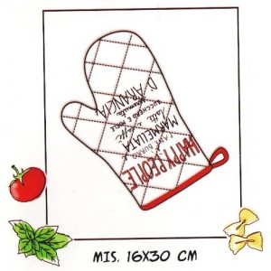 Guanto Forno Happy People