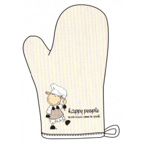 Guanto Forno Happy People