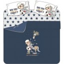 Completo letto piazza e mezzo Happy People Gufo