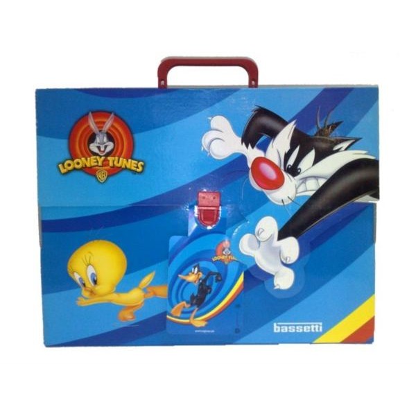 Bassetti - Accappatoio bambino in microfibra Tweety Looney Tunes