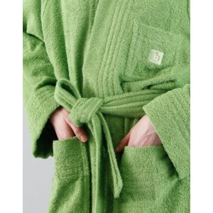 Accappatoio con cappuccio  In Tinta