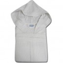 Accappatoio Bassetti con cappuccio Bianco