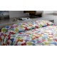 Copriletto trapuntato BRIO Butterfly Multicolor