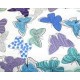 Copriletto trapuntato BRIO Butterfly Azzurro